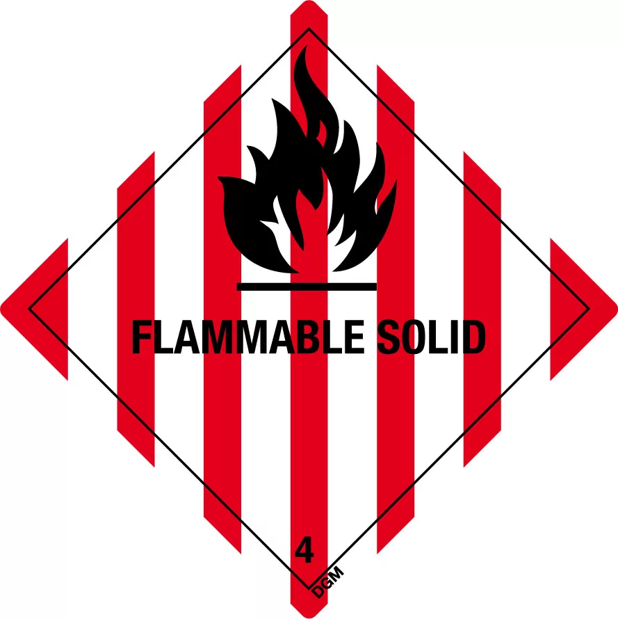 18 Flammable Solid Class 4.1 53610