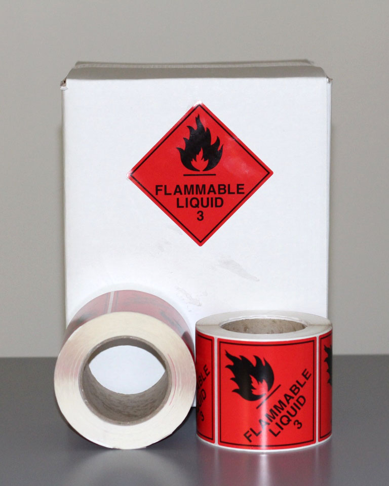 flammable liquid labels 46333