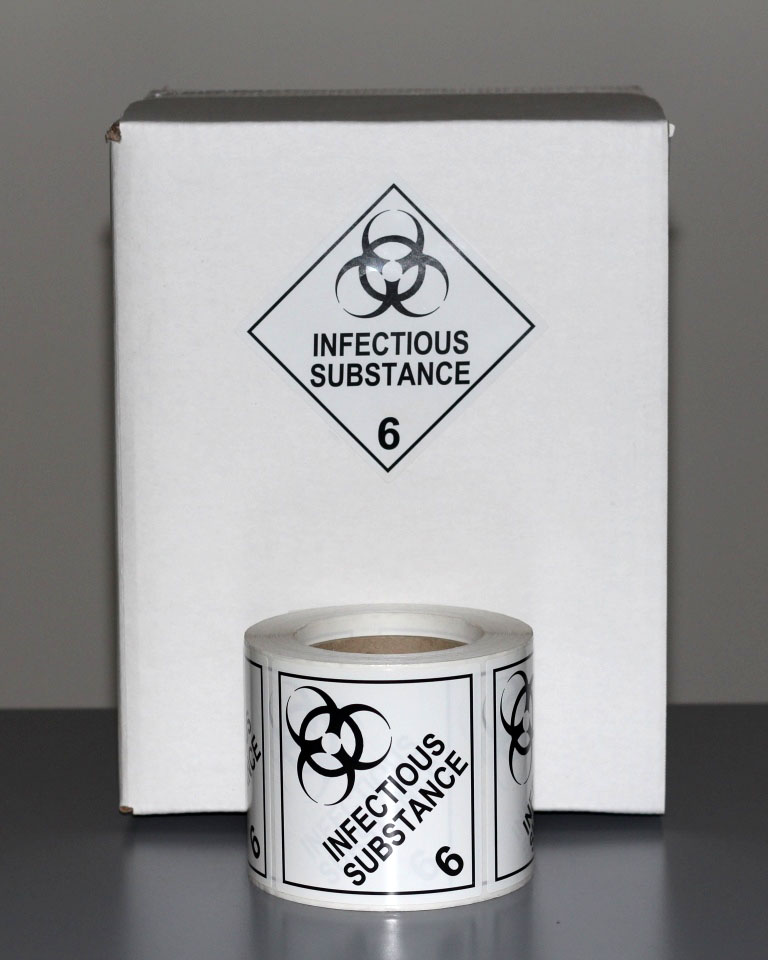 infectious substance labels 70350