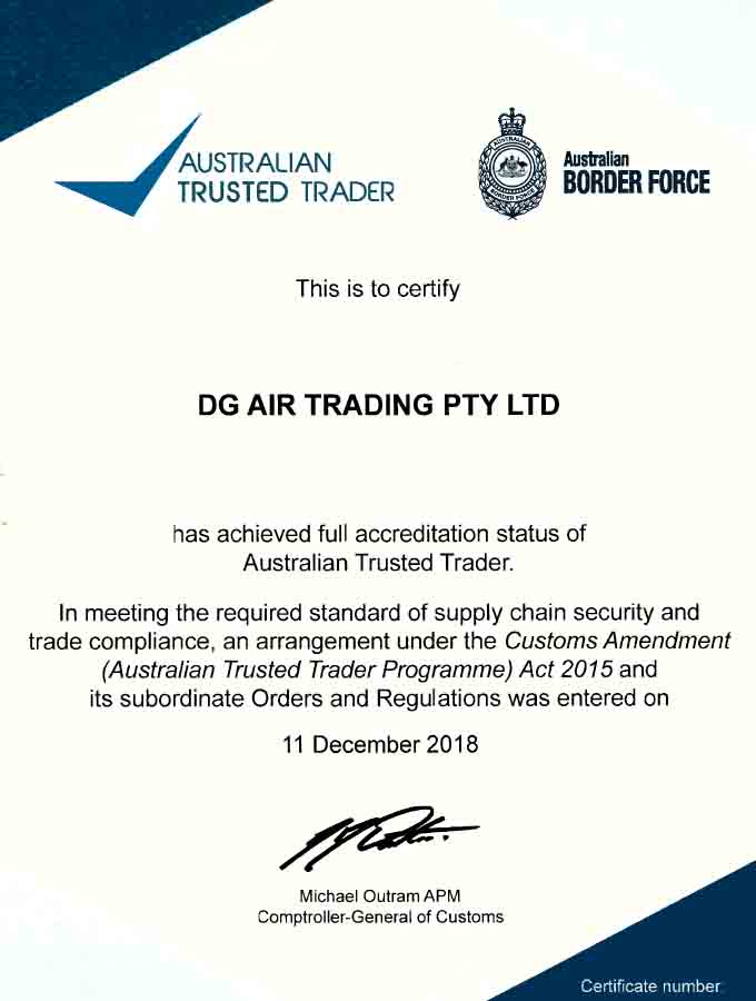 Company Accreditations Thumbnail dgair australian trusted trader